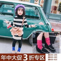 (Mid-year clearance is not refundable) Girls cotton shoes winter new childrens flat shoes