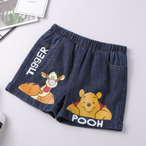 ins scout girl dress girl foreign gas cartoon shorts boy children baby cub shorts shorts summer outside wearing pants