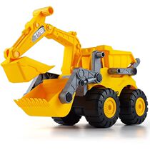 Boy 0-1-2-3-4 years old 6 childrens toy children excavator excavator dump truck forklift engineering truck excavator