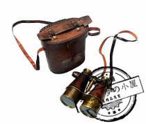 Navigation collection ornaments brass navy purse and telescope sailing hiking tools gift