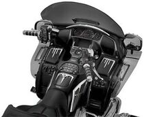 Suitable for Honda GL1800 ABS in controlled electroplating decorative pieces 2001-2010 middle control case electroplating pieces