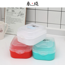 Foreign Trade Single Double - layer Fresh Box Fruit Box Nut Box Food Box is small fresh and simple