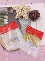 Seven hands for diy ornament accessories connecting ring iron ring metal ring opening ring single ring closed loop 8mm