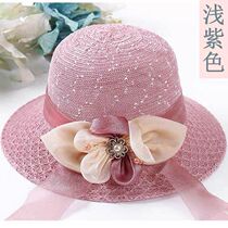 Net red new 100 hitch hat children summer round face tide sunscreen beach sun hat tourist out grass hat fisherman hat