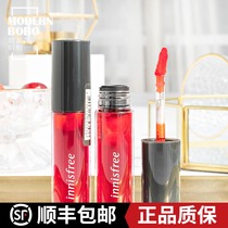 Korean Yueshengyin innisfree fruit juice liquid dyeing long-lasting lip gloss orange lip juice
