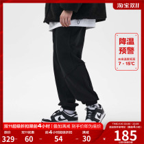 FPA(VENGETICE) Deconstruction and destruction of knitted sweatpants Guochao brand hip-hop loose autumn and winter casual trousers men