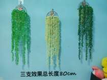 Simulation succulents lover tears buddha beads chlorophyll indoor wall hanging fake flower vine plant new wall decoration