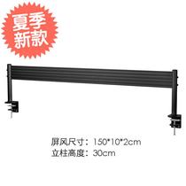 LCD computer monitor bracket arm double screen office partition screen support H frame desktop wall lifting rotation