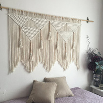 ins Nordic handwoven tapestry folk sleeping parlor bedroom room Kindergarten Adornment Performance Stage Hanging Accessories