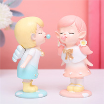 Supply 2021 New doo Yin elf furnishings living room bedroom decorations girl heart room resin ornaments