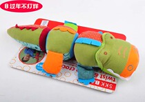 Europes new mini rotating joint doll baby soothing plush toy hand puppet with bell exercise hands-on