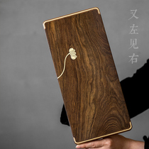 Home Black Sandalwood Solid Wood Small Tea Tray Tray One Person With Zen Solid Solid Wood Small Simple Tea Table