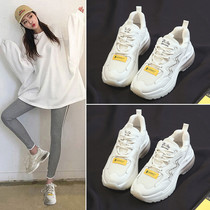 European Station Daddy Shoes Women Spring 2020 New Joker Shoes Increased Casual Womens Shoes ins trendy shoes X0313