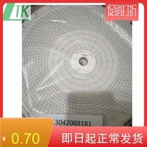 XQB round drawing recording paper original PT100 0-140 round drawing 290mm disc paper 5483