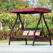 Outdoor swing chair garden garden garden balcony outdoor vine chair hanging basket double household iron art swing swing