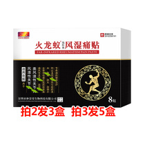 Fire dragon ant wind cold wet pain paste knee and shoulder neck and shoulder lumbar spine pain intervertebral disc protrusion strain
