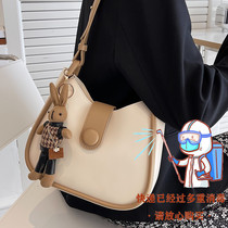 France Cone Koery genuine leather bag for women 2022 new tide bursting single shoulder minimalist satchel 100 hitch a little square bag