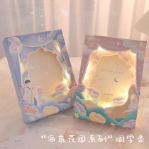 Korean version of the simple girl heart classmate record sixth grade junior high school male and female students graduation message net red commemorative album