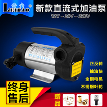 Lei Bao DC forward and reverse electric fuel pump 12V24V220V manual diesel pump self-priming pump fuel dispenser
