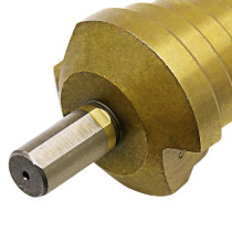 10-45mm single-branched ladder drill large size steel sheet perforator woodworking punching drill bit step drilling pagoda drill