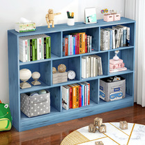 Childrens bookshelves Shelf Living room floor Kindergarten Dwarf Bookcase Simple Storage Cabinet Student Bedroom Storage Racks