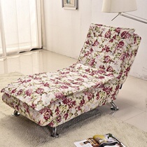 Leisure lounge chair sofa multi-function washing lunch break balcony hotel clothing store rest chair folding home sofa