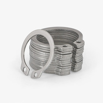 304 stainless steel A type shaft with elastic blocking ring GB894 Outer card shaft Caul-shaped phi 3 M 4 M 5 M 6 M 7 M 5 7 M 8-M 0