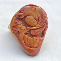 Huanglong jade bright prospects the future shou wan jian hand pieces rich life Huanglong jade hand pieces send certificate