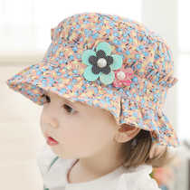 Small month-old baby three baby hat spring and autumn thin section 4 months 2021 new 7 girls cute super cute spring