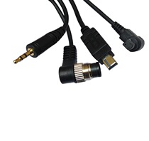3 5mm camera shutter cable timing remote control for Yongnuo Stande Lingyi universal flashing cable