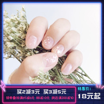 A piece of Innisfree Nail polish No 90 Dancing Fluttering petals No 92 Happy spring time