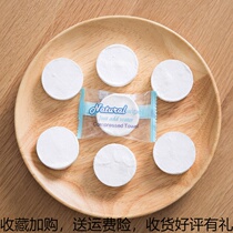 Disposable Compression Towel 20 only Tourist Pro-Skin Cotton Wash Face Towel Travel Beauty Cleaning Face Towels Small