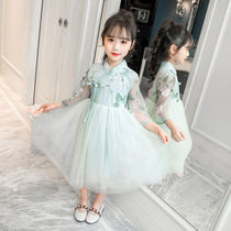 Girls' Dress Summer Dress 2021 New Foreign Style Children's Princess Dress