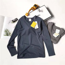 South Korea single children Qiuyi quick-drying childrens clothing in the spring and autumn of large medium-sized tong nan girls brushed long sleeves solid color base shirt