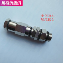Fiber tail cable joint tail fiber connector waterproof tail cable head fiber waterproof jumper full copper 10 5 12 holes