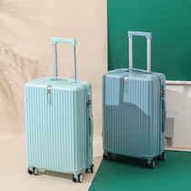 Suitcase Pull Bar Case Women Sturdy Durable Ins Nets Red New Travel Universal Wheels Male password 24 inch leather case