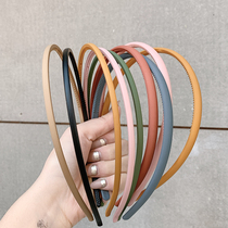 Korean hair hoop women wash face simple non-slip pressure hair card Net red Joker thin headband go out sweet head jewelry