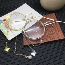 Costume jewelry Kill the wolf priest glasses unilateral glass mirror Gu Yun cos with the same peripheral ancient style tassels