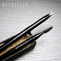 Comb hair double-headed spiral oblique head animal hair eyebrow brush Eyebrow brush Eyebrow glue Eyebrow cream Eyebrow powder brush Comb eyebrow eyelash brush