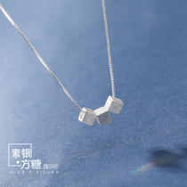 Concovet necklace female niche design sense necklace female sterling silver necklace female ins simple choker female simple temperament