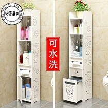  Bathroom shelf Bathroom multi-layer crevice storage rack Toilet toilet toilet corner locker Floor