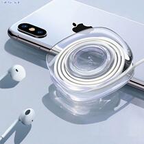 Silicone mini navigation mobile phone bracket Multi-function car sun visor bracket Rearview mirror suction cup Car magnetic suction type