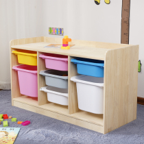 Kindergarten solid wood sorting cabinet Home Childrens drawer cabinet storage cabinet Baby Home toy display cabinet