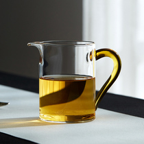 Fair Cup Home glass Gongfu Tea with tea filter One tea Sea Sub-tea Tea Leaking set High temperature resistant Gongcup