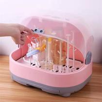 Multifunctional two-in-one baby drain rack bottle storage box portable breast pump storage box