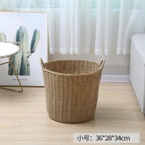 Clothes storage basket basket basket basket home Lou toy rattan Nordic clothes dirty plastic