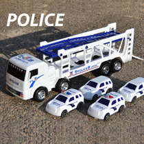 Police car toy large inertial model police boy simulation car Childrens toy car stall supply hot sale