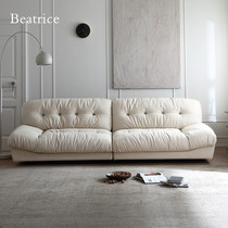Baxter Cloud Sofa Frosted Breed Nordic Minimal Living Room Technology Cloth Down Sofa Household Household