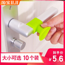 Door handles Anti-collision protective sleeves Broken Bridge Aluminum Windows Anticollision Security Door Cushion Silicone Suction Cups Crashworthy Pads Big