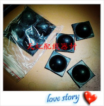 3M self-adhesive ball type rubber foot pad environmentally friendly shock absorber chassis foot pad diameter 16mm high 8mm semi-circular special offer